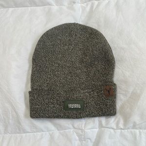 Stocking cap with built in flashlight